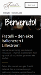 Mobile Screenshot of fratelli.no